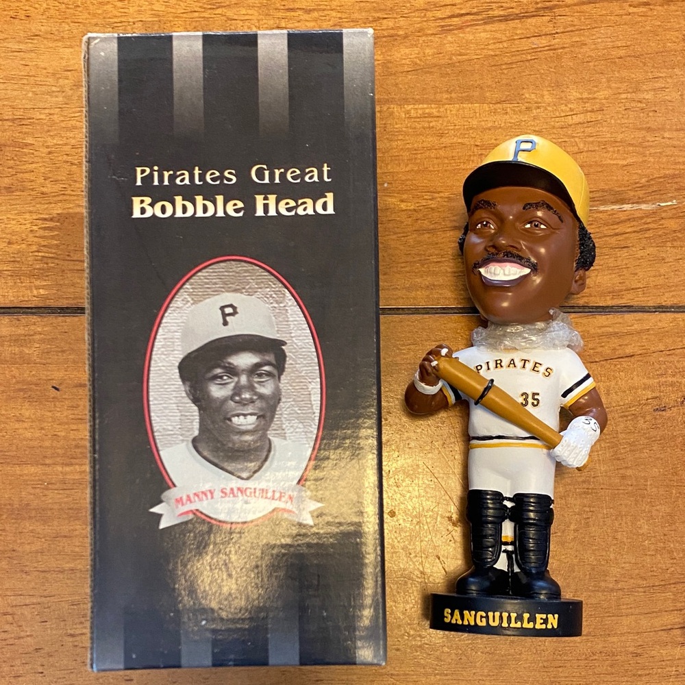Manny Sanguillen Pittsburgh Pirates MLB 2003 SGA Bobblehead